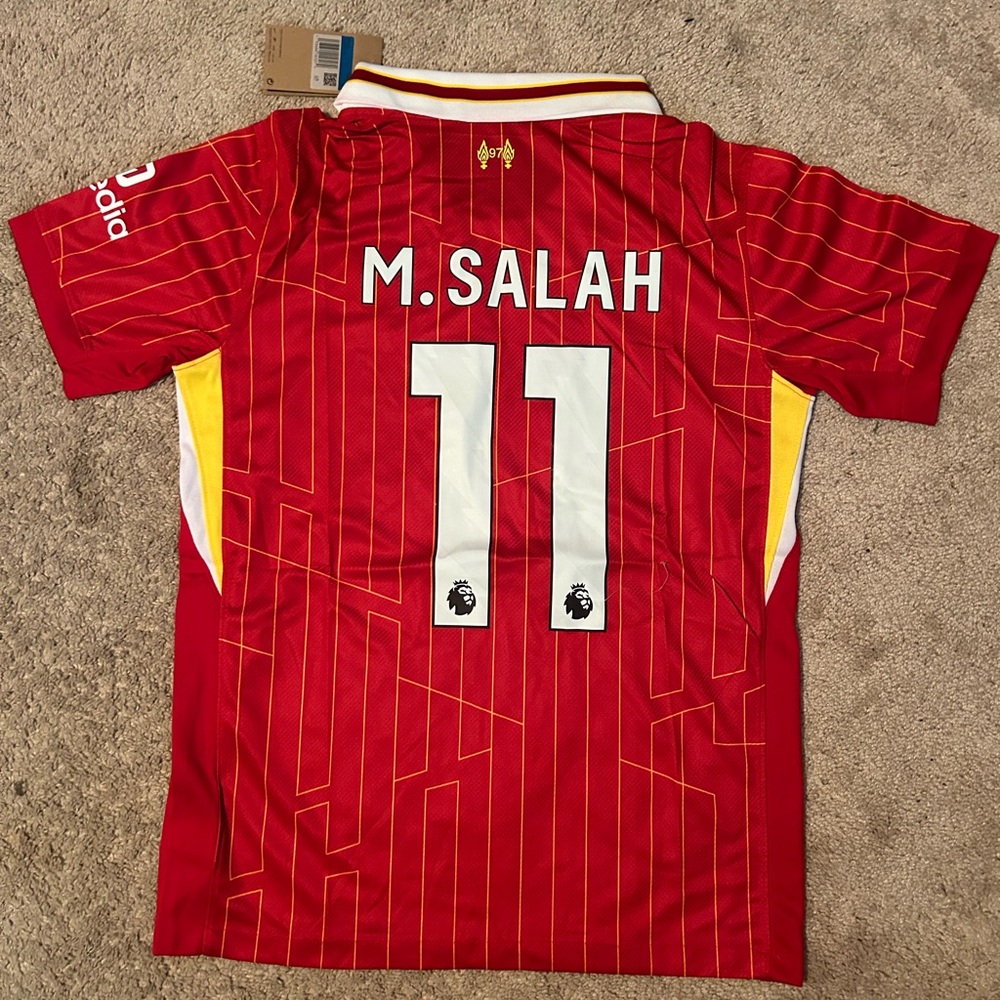 Mo Salah Liverpool #11 Home Premiere League Jersey